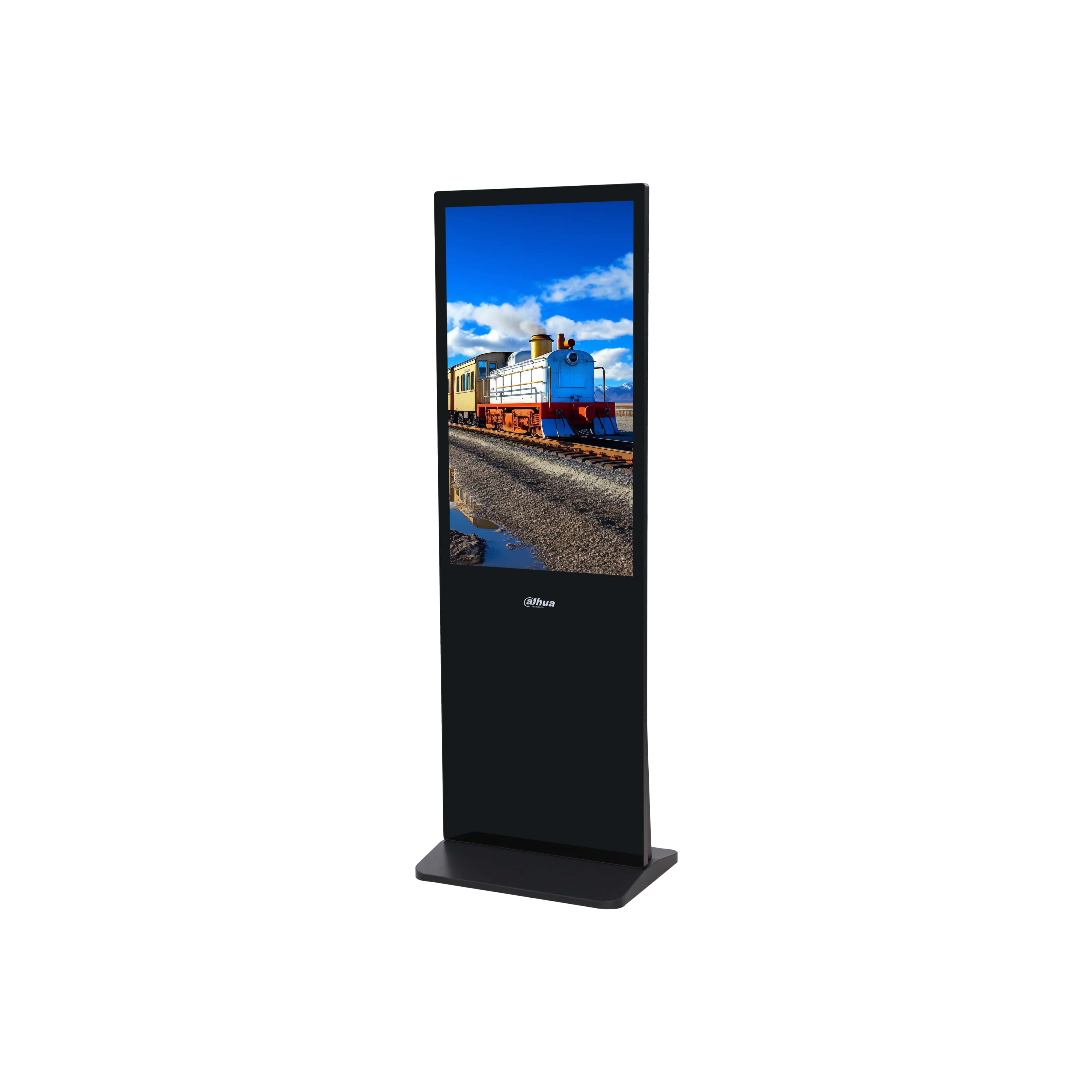 Dahua DHI LDV43-SAI400K Indoor-Stele mit 43" Signage-Display | freistehend - Info-Terminal Portrait 4K UHD