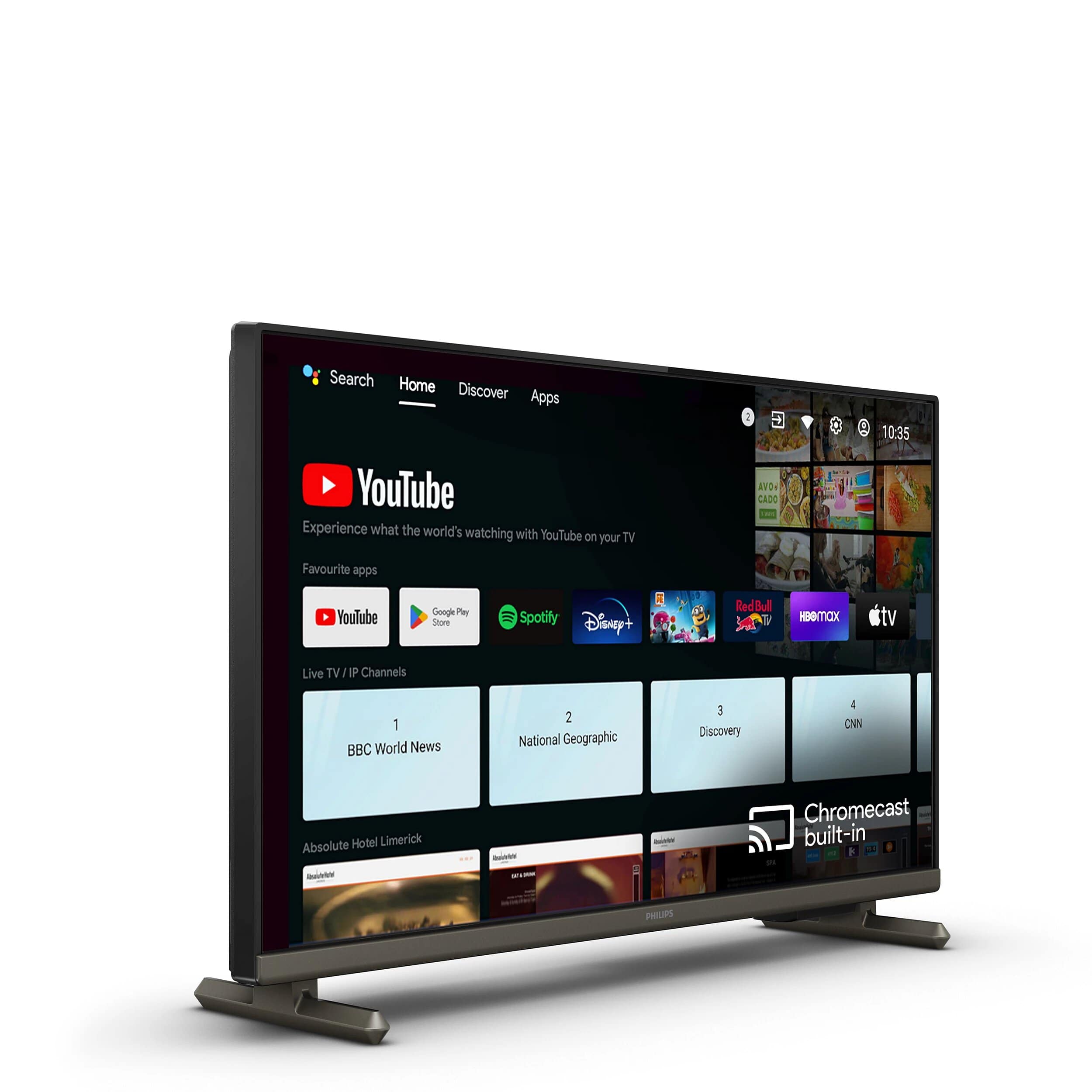 Philips 24HFL4518/12 Hotel-TV 24 Zoll LED HD-TV Chromecast integriert