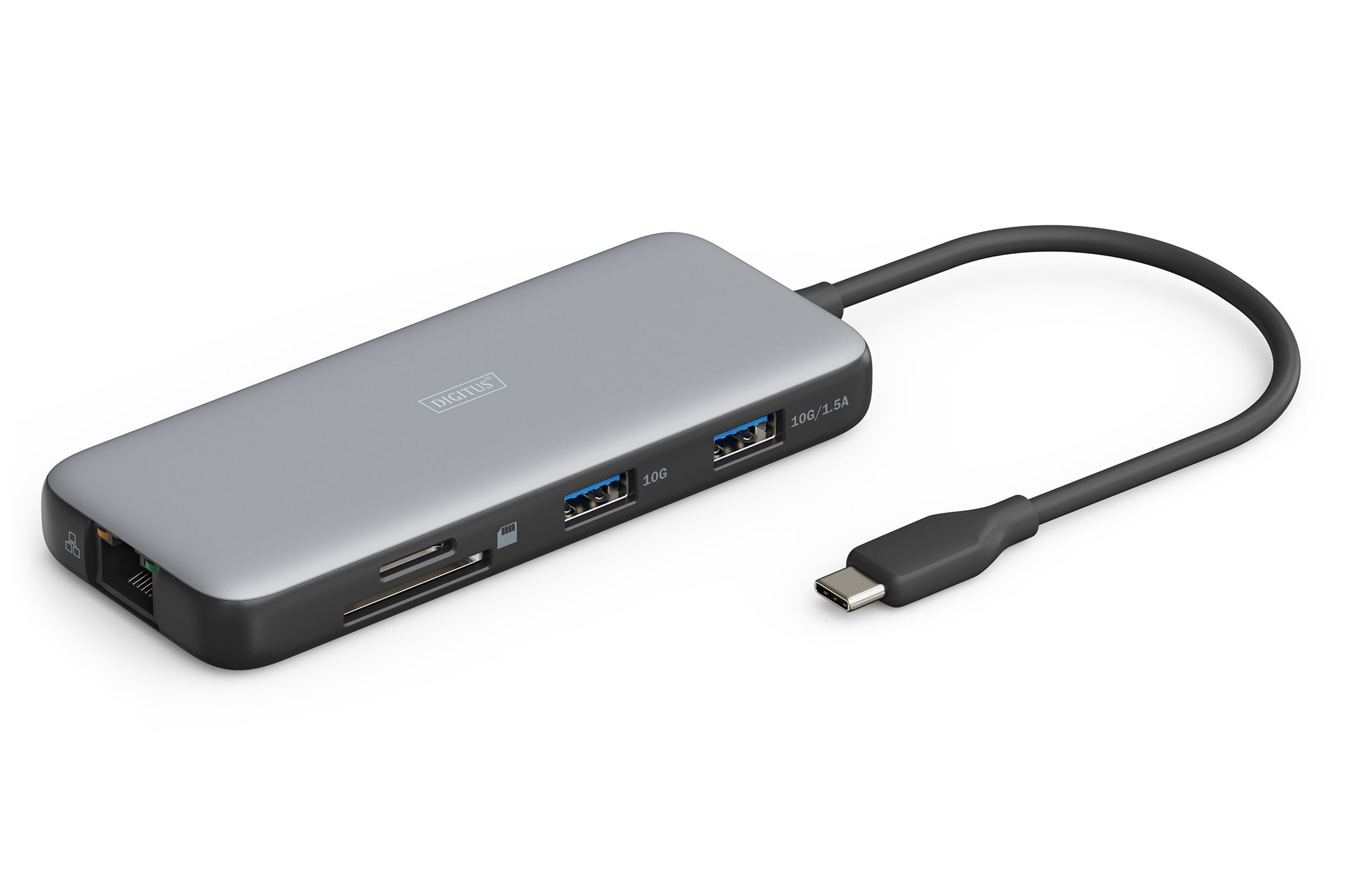 DIGITUS USB-C Laptop Docking Station | 7-Port