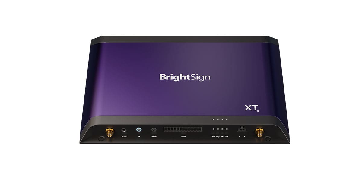 BrightSign XT1145 4K/8K HDMI-in PoE+ Digital Signage Player