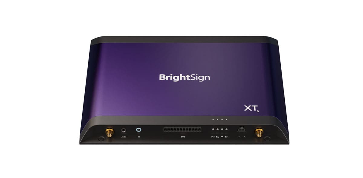 BrightSign XT245 4K/8K PoE+ Digital Signage Player