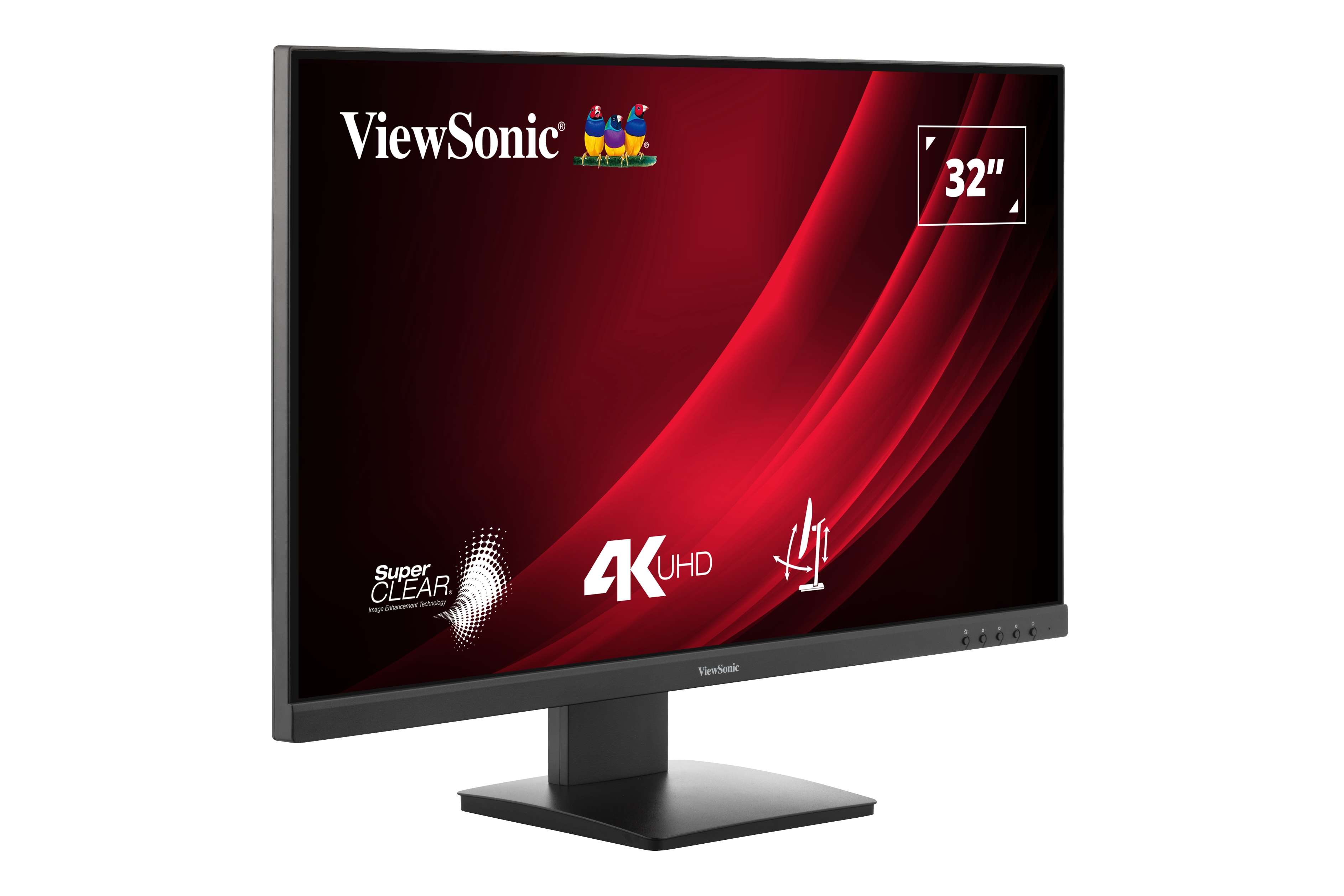 ViewSonic VG3208-4K SuperClear® VA-Panel Monitor 32 Zoll 4K UHD HDR10 Dual-HDMI DP