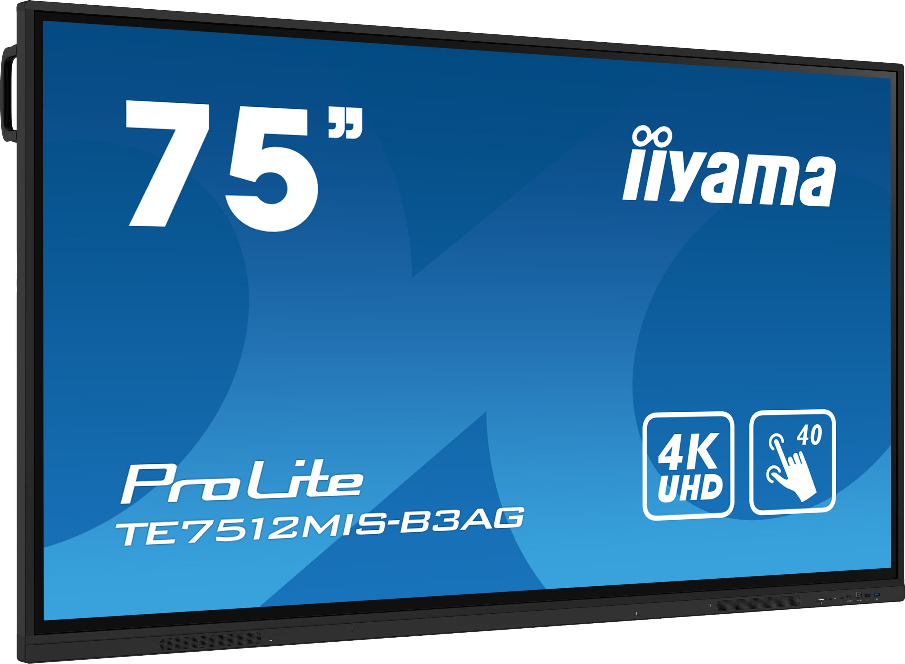 iiyama ProLite TE7512MIS-B3AG Interaktives Whiteboard 75 Zoll 4K UHD