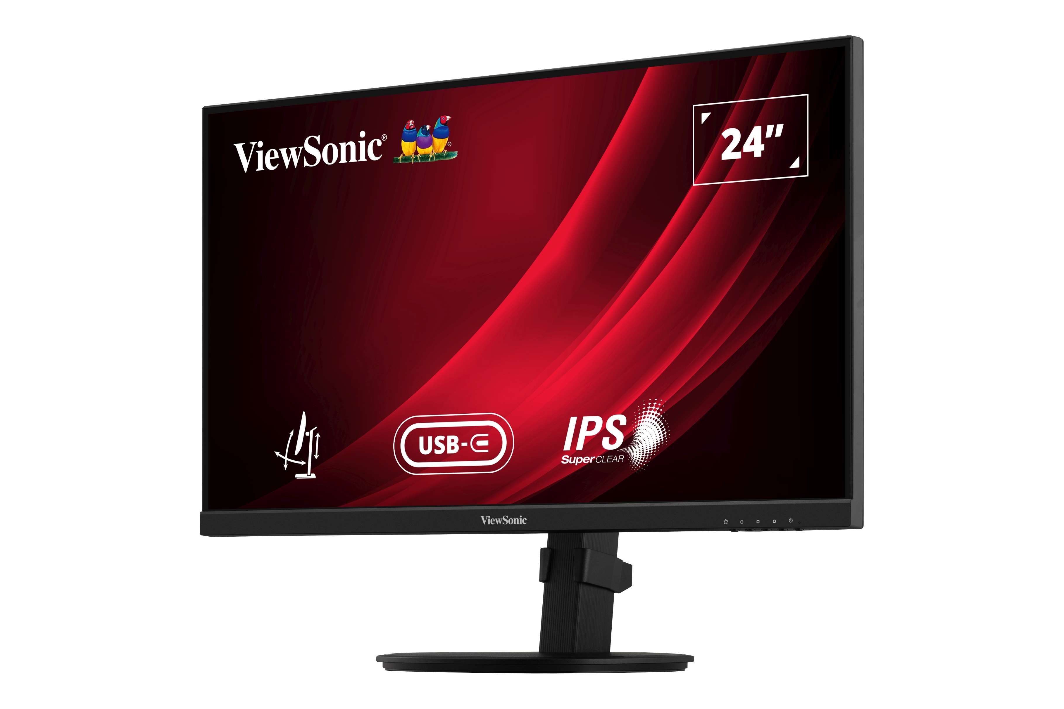ViewSonic VG2409-MHDU-2 SuperClear® IPS-Panel Monitor 24 Zoll Full-HD USB-C Hub