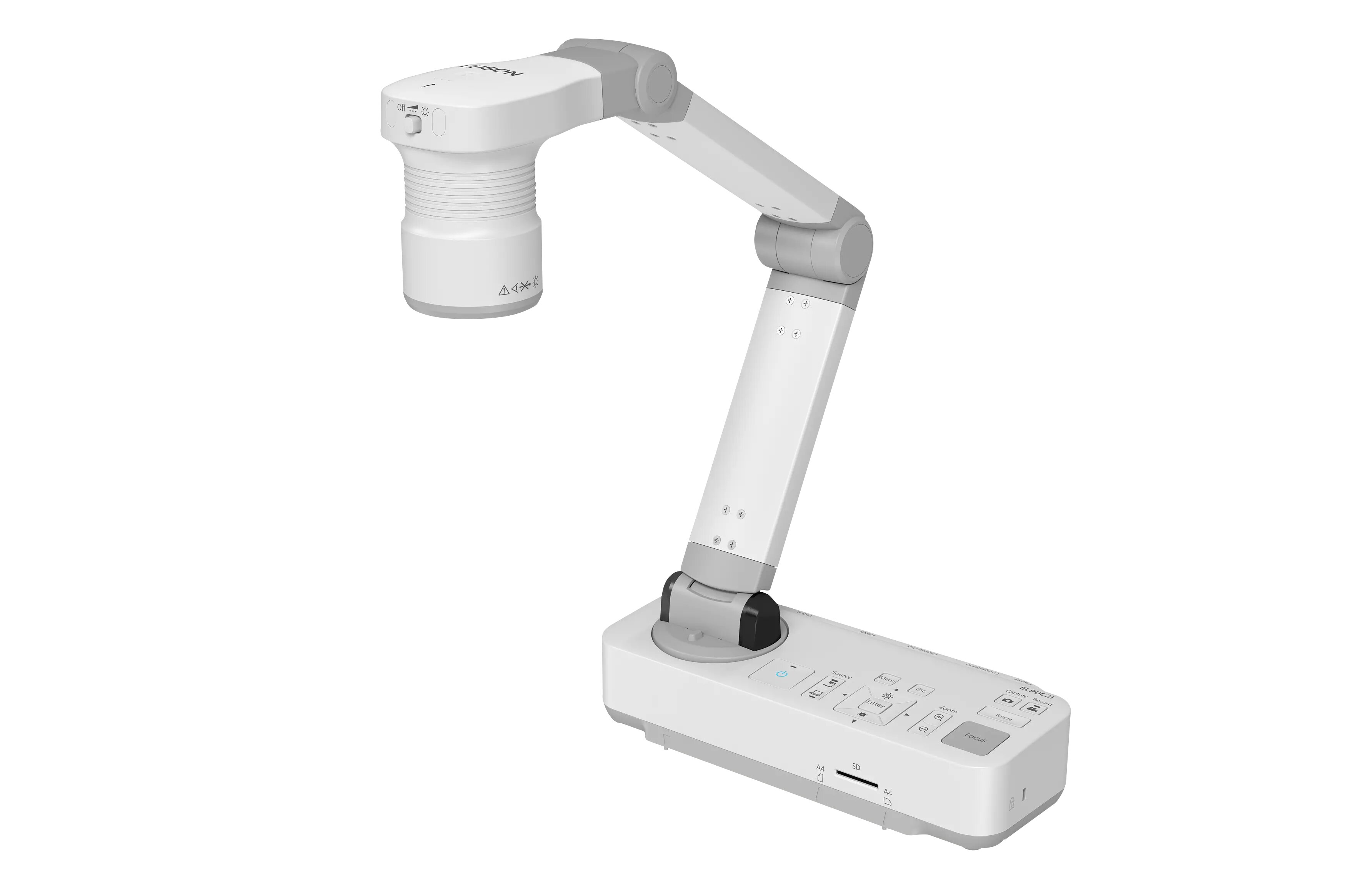 Epson ELPDC21 Full-HD Dokumentenkamera / Visualizer | 12x Zoom (optisch)