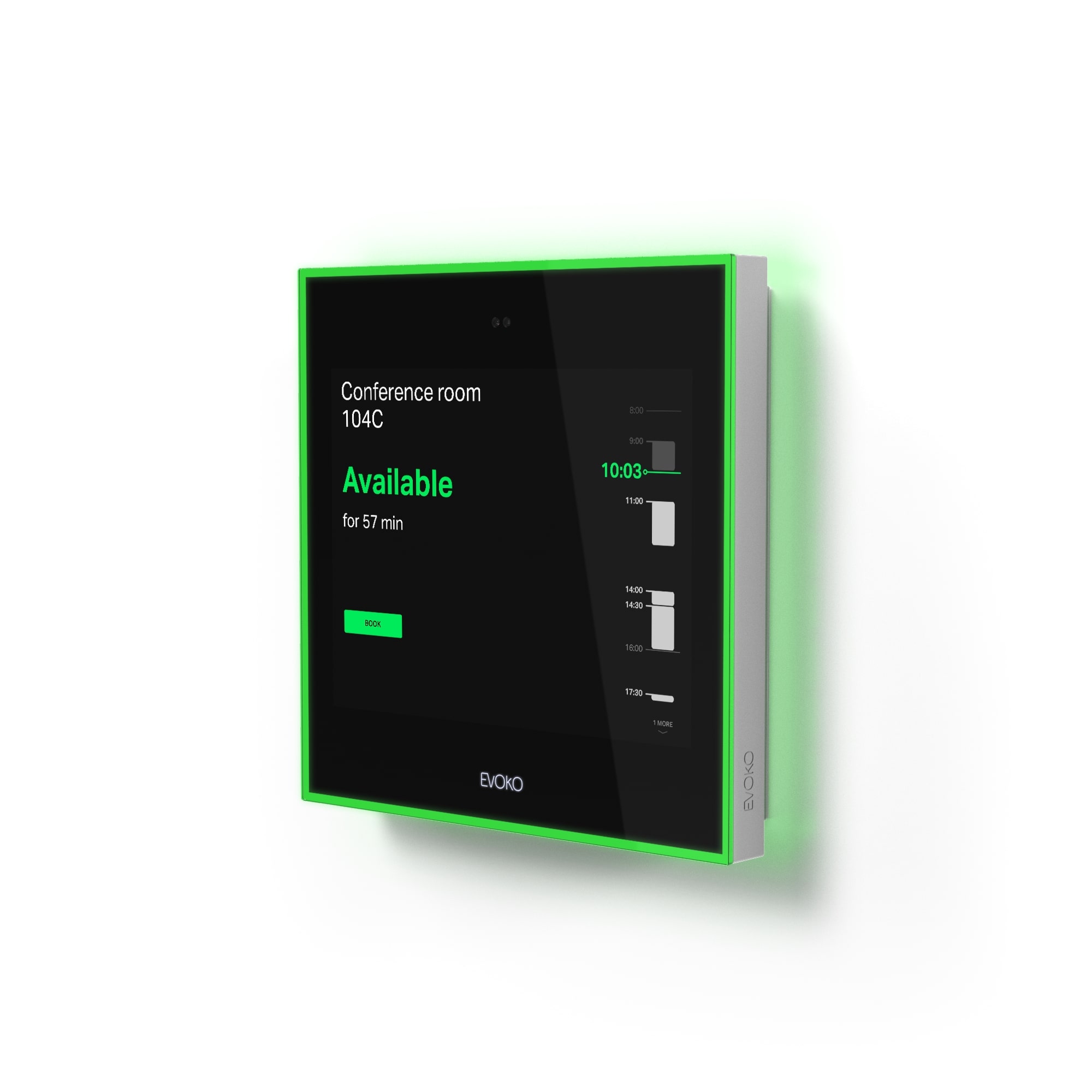 Biamp Evoko Naso Room Manager Cloud-Raumbuchungssystem inkl. Booking Plus Lizenz